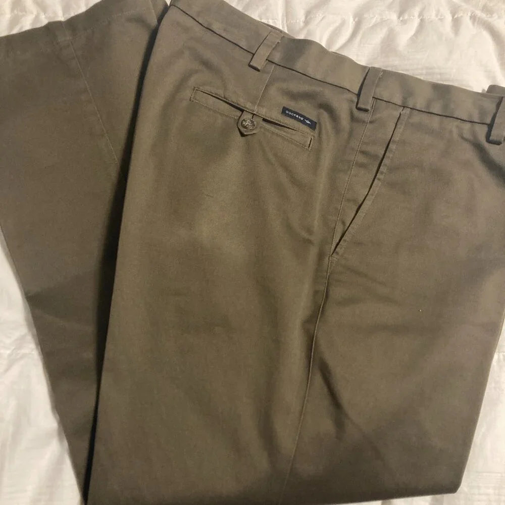 Dockers Mens Khaki Brown Chino Pants 40 x 30 - Picture 6 of 6